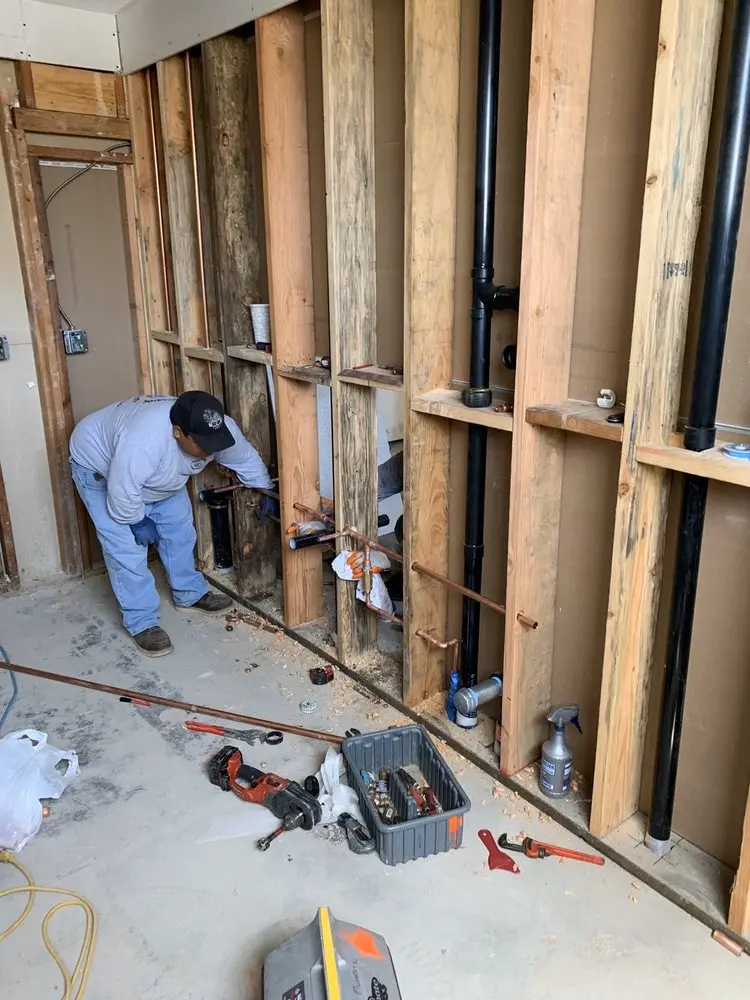 Commercial rough-in plumbing for Trenchless Sewer Repair in Clearwater Estates